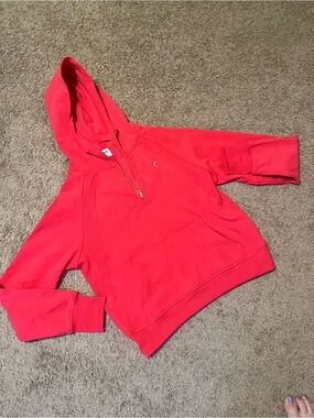 NWOT Half-Zip Hoodie with Kangaroo Pocket